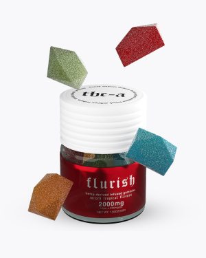 Hemp Derived Gummies - 2000mg